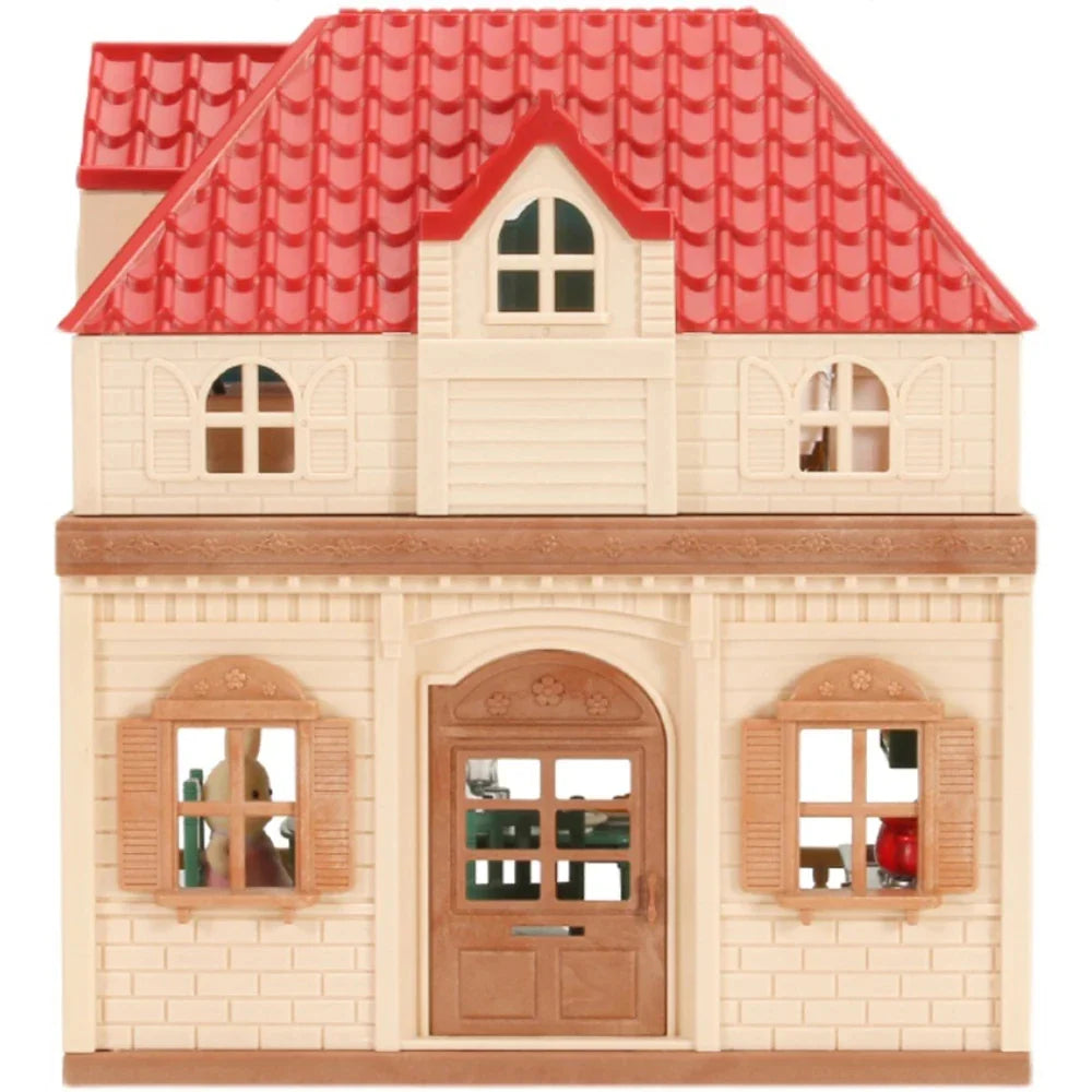 Zoom sur un four miniature avec ustensiles de cuisine