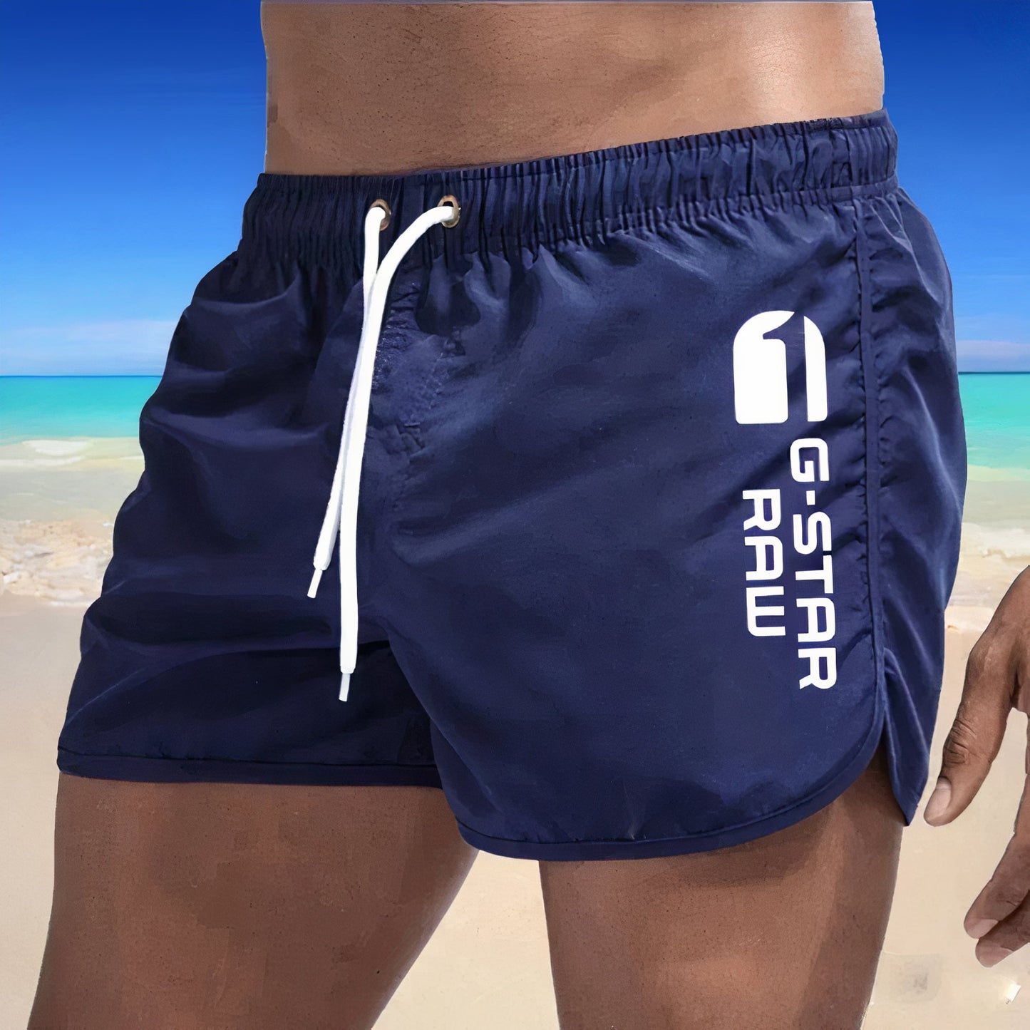 Vue arrière du maillot de bain, coupe classique
