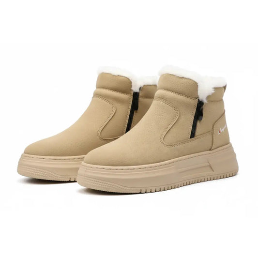Bottes d'hiver pour activités extérieures avec doublure chaude