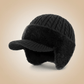 Gros plan sur la texture extérieure coupe-vent du chapeau