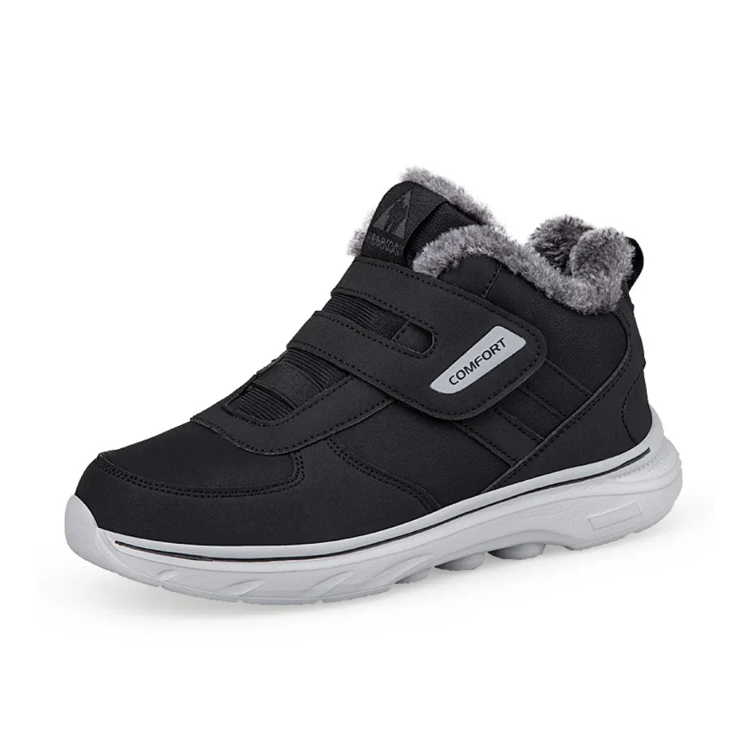 Bottes de neige avec doublure chaude et fermeture Velcro