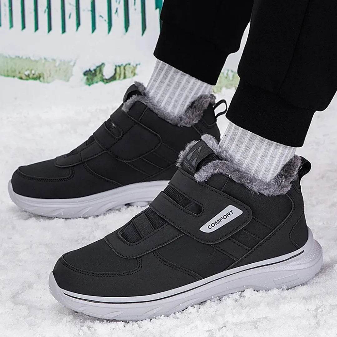Fermeture Velcro des bottes pour un ajustement facile