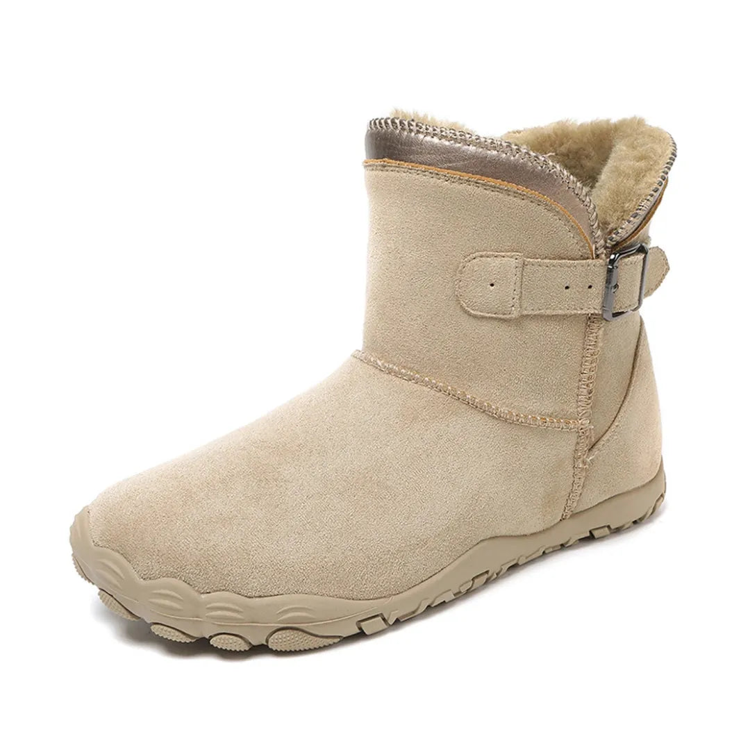 Bottes imperméables pour hommes avec doublure en fausse fourrure