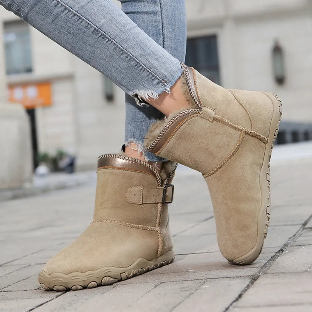 Bottes flexibles pour un mouvement naturel par temps froid