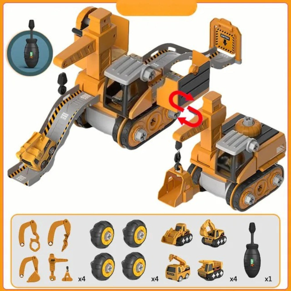 Ensemble de pièces et outils pour construire des véhicules