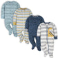 Fermeture éclair pratique sur le pyjama bébé
