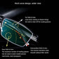 Gros plan sur les branches des lunettes progressives
