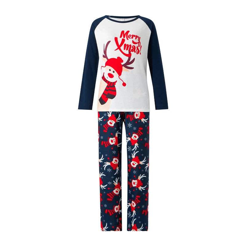 Pyjamas de Noël en coton pour toute la famille réunie
