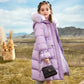 Manteau d'hiver pour fille avec doublure douce et respirante