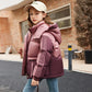 Veste puffer fille en dégradé, vue de face