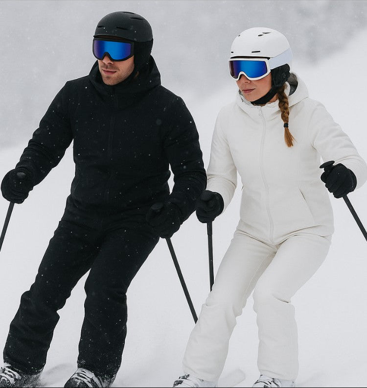 Lunettes de ski avec revêtement anti-buée et protection UV400