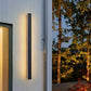 Vue rapprochée de la bande LED intégrée