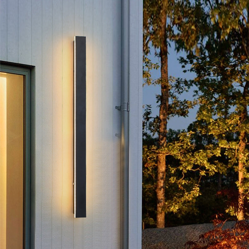 Vue rapprochée de la bande LED intégrée