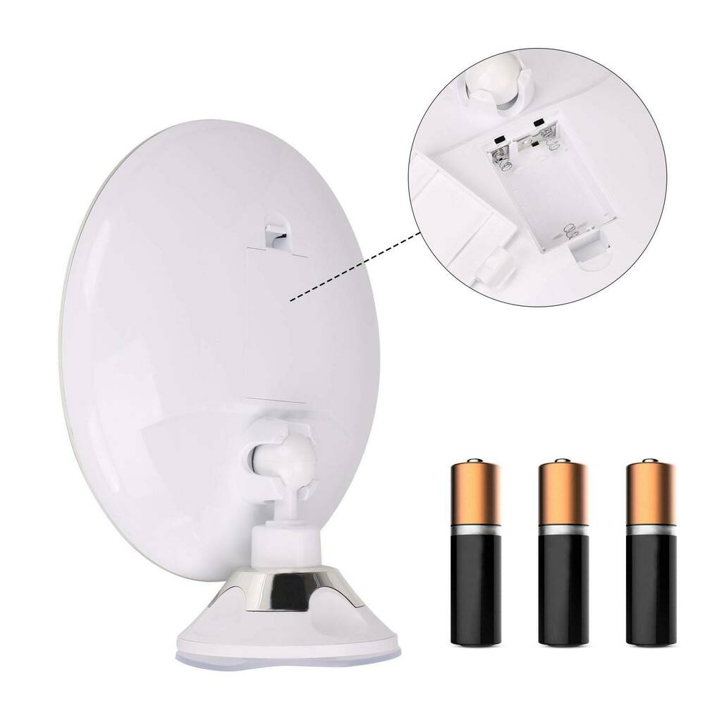 Miroir compact et portable, idéal pour les voyages