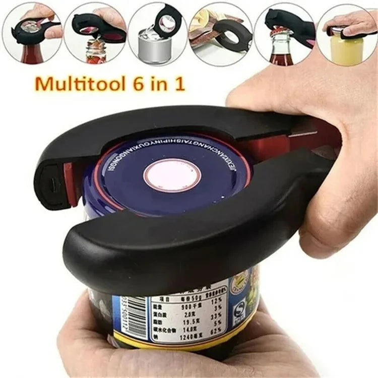 Outil multifonction 6-en-1 avec poignée ergonomique
