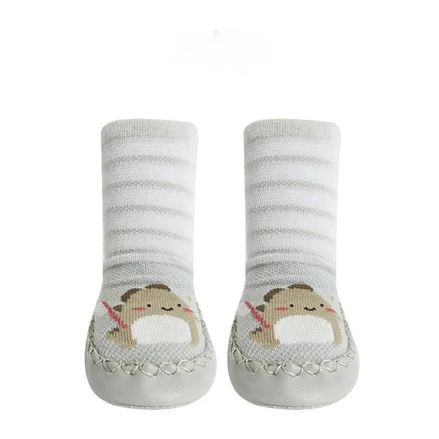 Chaussettes bébé motif koala, semelle antidérapante