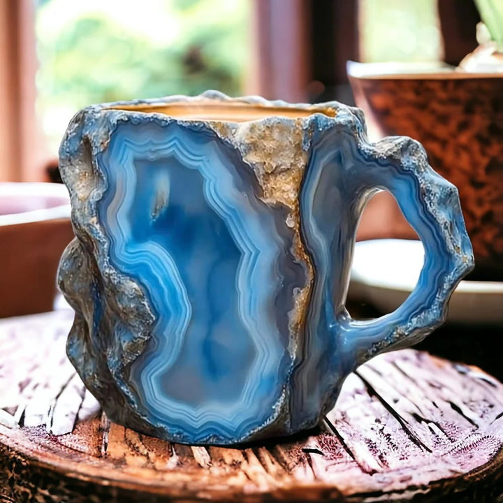 Tasse en cristal minéral, parfaite pour usage quotidien