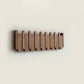 Détail du design artistique inspiré des touches de piano