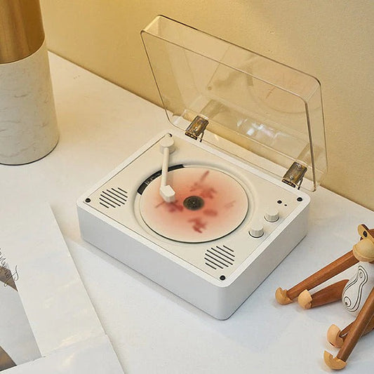 Vue arrière du lecteur CD avec prise casque visible