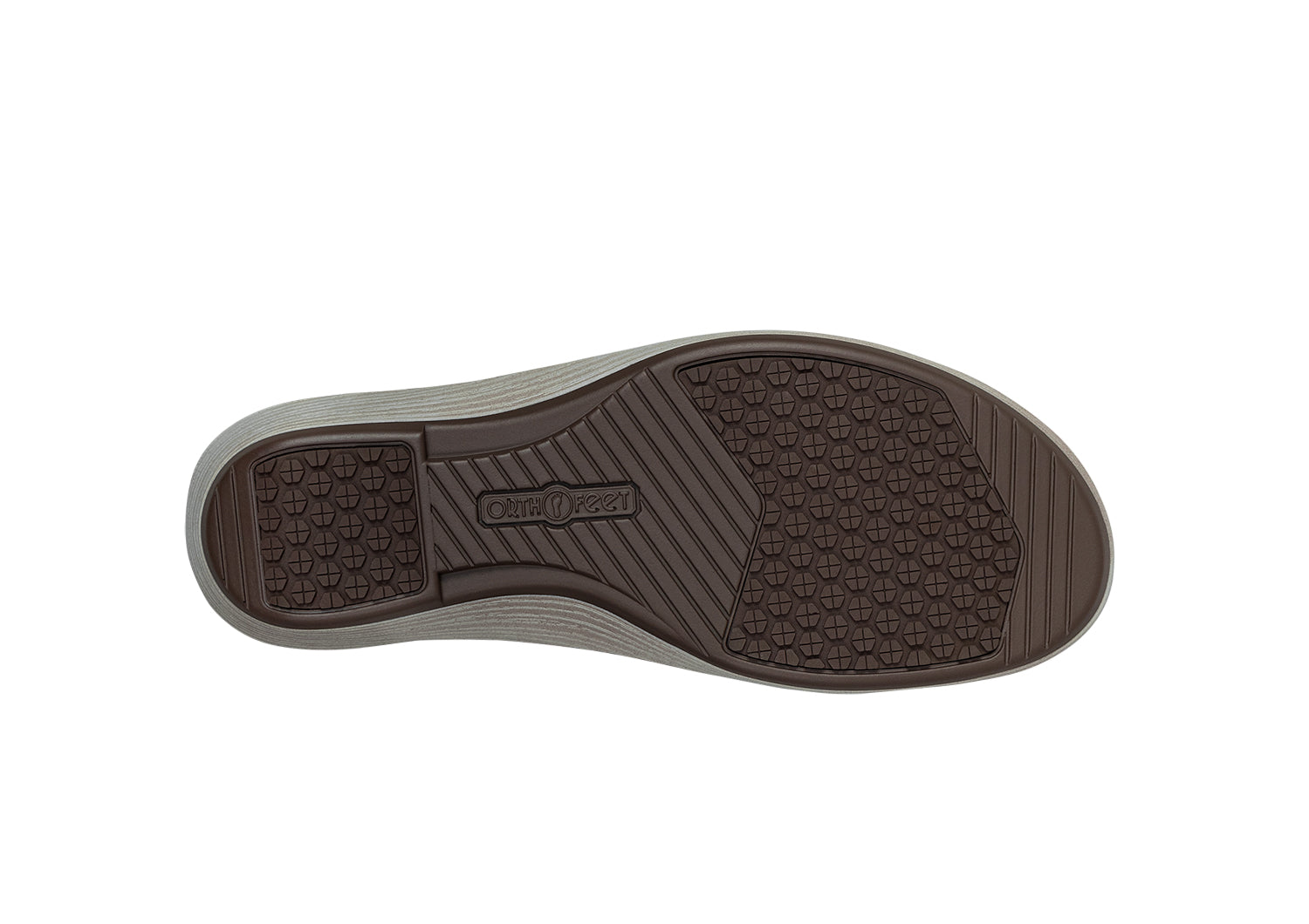 Vue latérale des sandales montrant le strap de talon ajustable