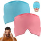 Casque de thérapie froide posé sur une surface blanche