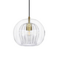 Lampe suspendue avec ampoule LED non allumée