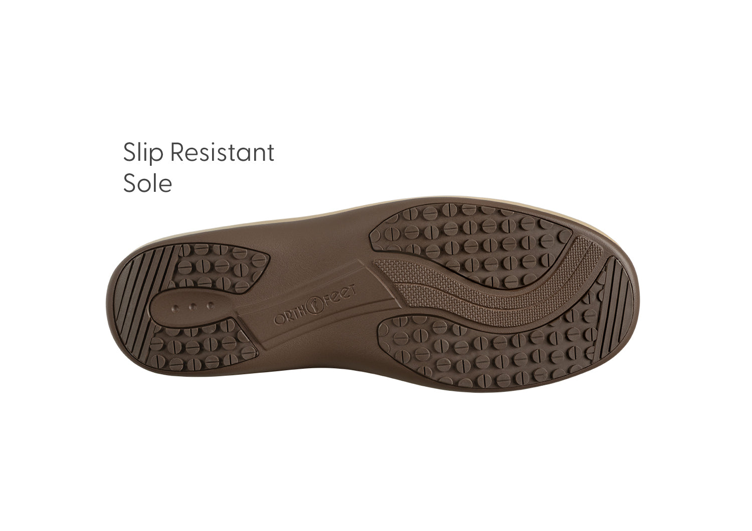Semelle des chaussons avec système de soutien Ortho-Cushion™