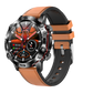 Vue latérale de la montre montrant le bracelet et l'écran tactile