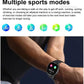 Montre connectée affichant les notifications d'appels et messages