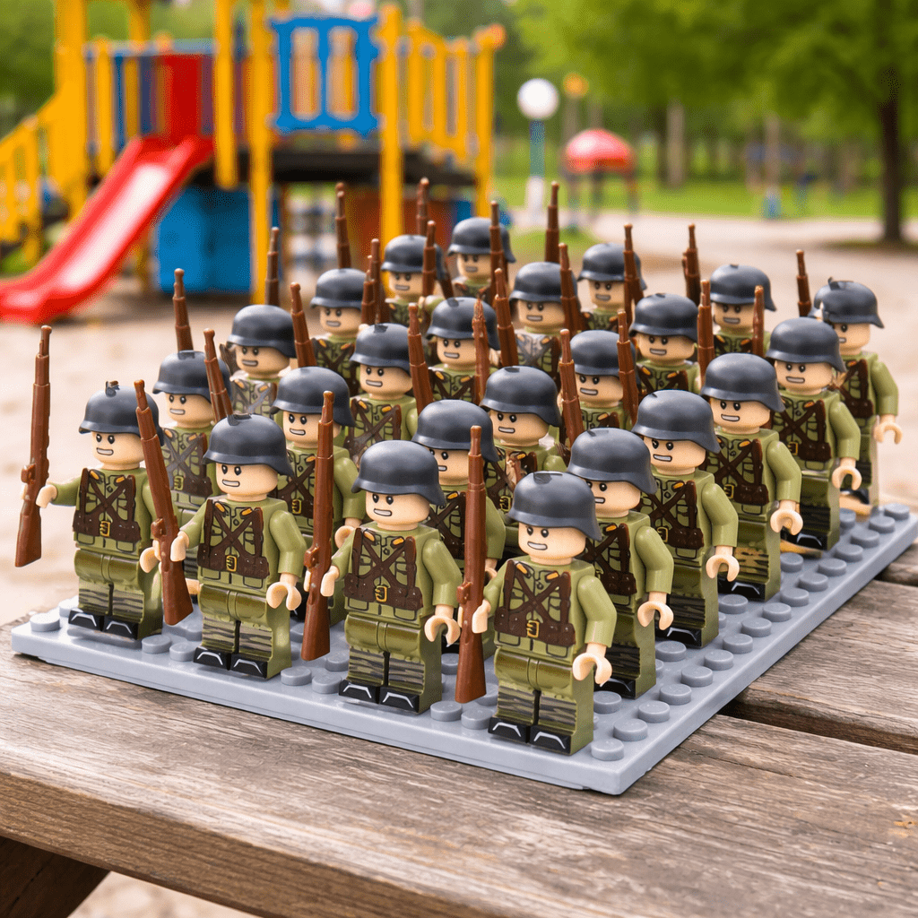 Figurines historiques de différentes nations pour collection