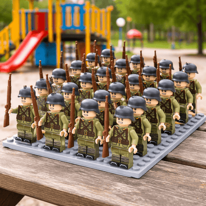 Figurines historiques de différentes nations pour collection