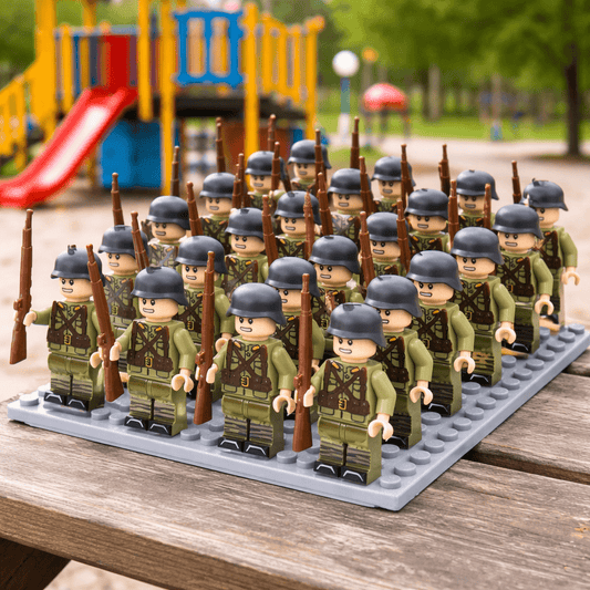 Figurines historiques de différentes nations pour collection