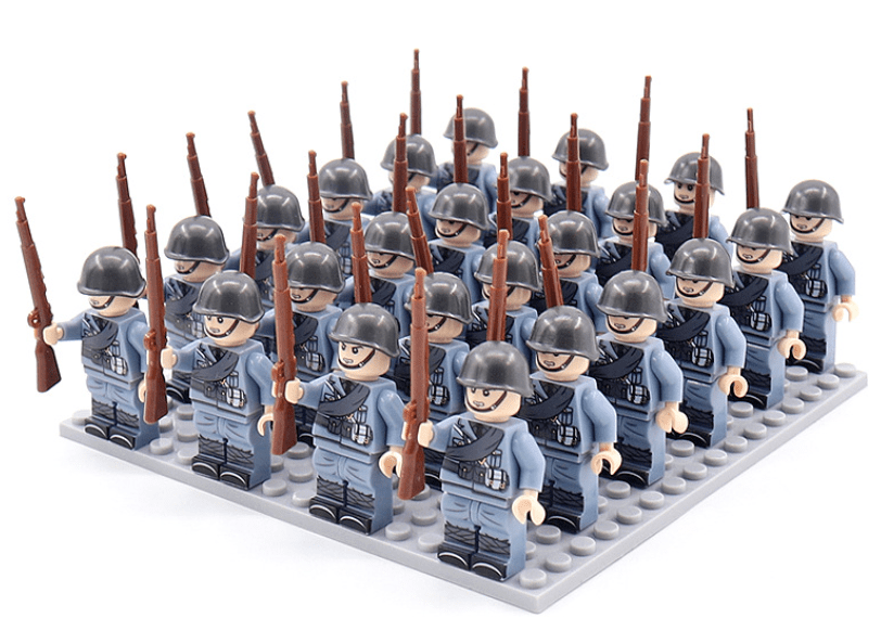 Figurines détaillées représentant des personnages historiques célèbres