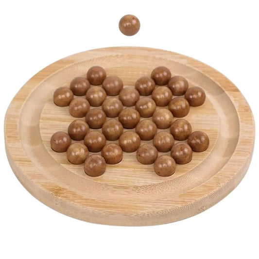 Jeu d'échecs et dames avec finition bois naturel