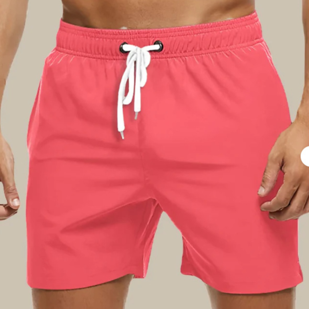 Détail de la doublure intégrée du short de bain