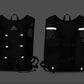 Compartiments de rangement du gilet pour smartphone et clés