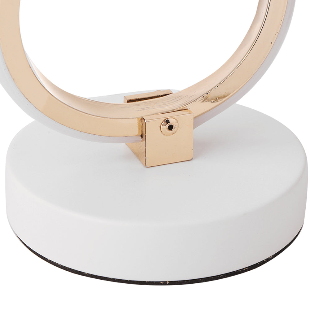 Détail des perles LED intégrées dans la spirale