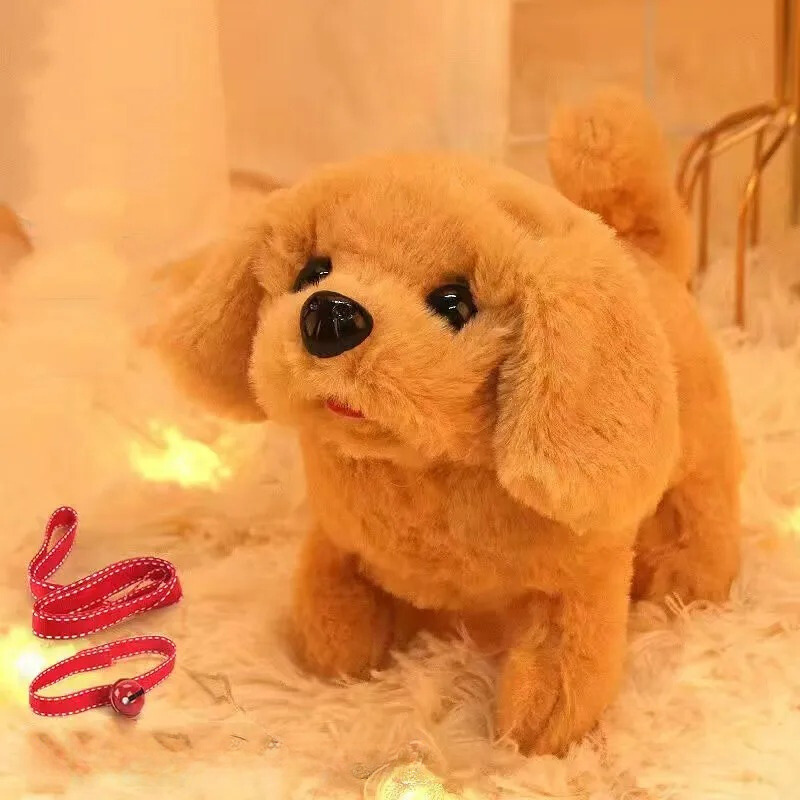 Chien robot en mouvement, montrant ses pattes articulées