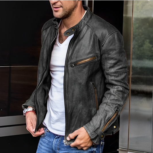 Veste chic pour homme montrée sur un mannequin