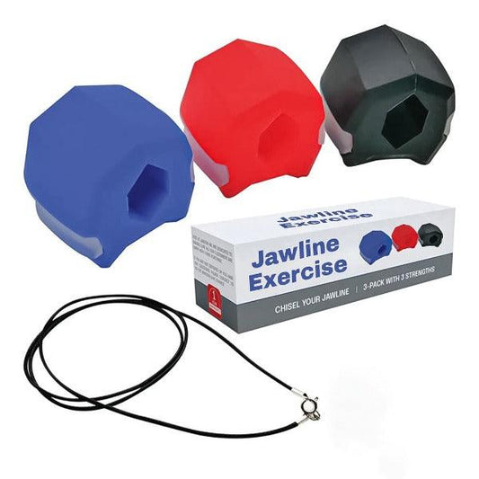 Balles d'exercice pour la mâchoire avec boîtes de rangement individuelles