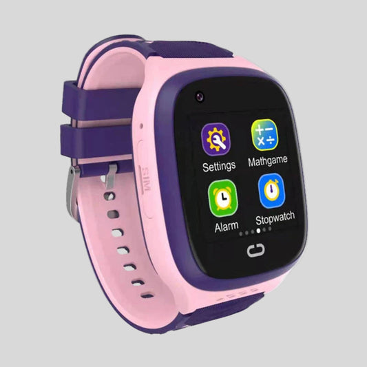 Montre enfant avec écran couleur et icônes d'applications