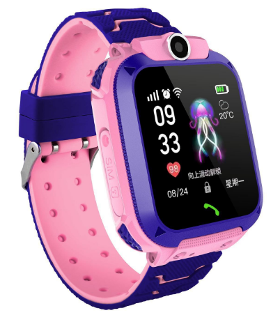 Montre enfant avec caméra intégrée et design coloré