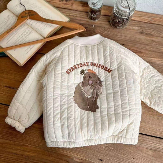 Veste enfant unisexe en tissu respirant, idéale pour temps frais