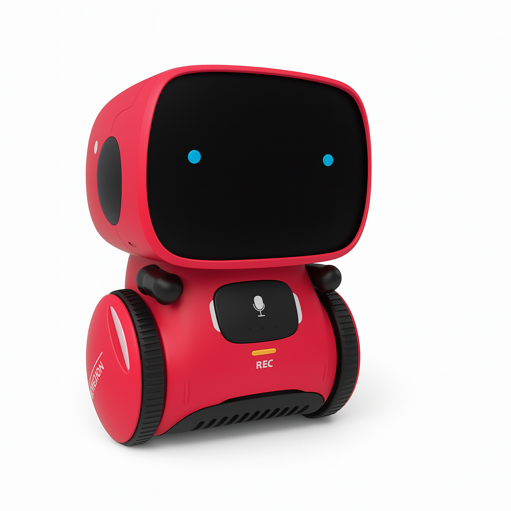 Robot interactif avec fonction d'enregistrement vocal