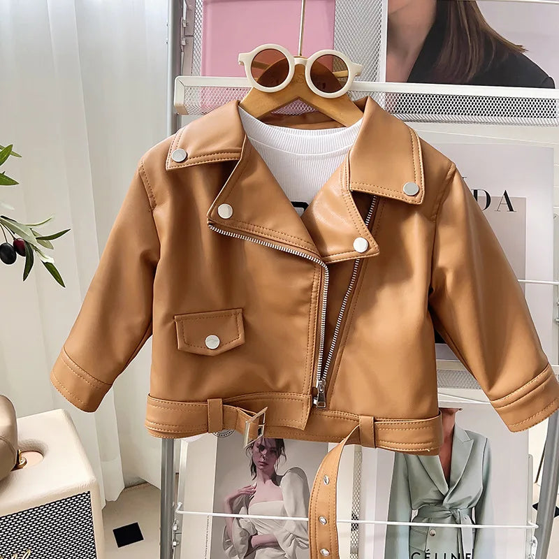 Veste enfant unisexe avec poches zippées et col montant