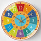 Horloge murale pour enfants, design amusant et éducatif
