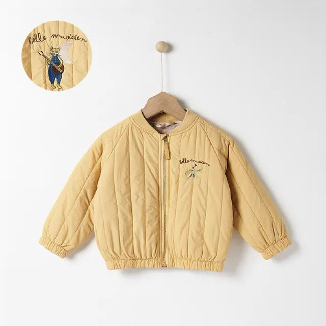 Veste d'hiver pour tout-petits avec motifs amusants