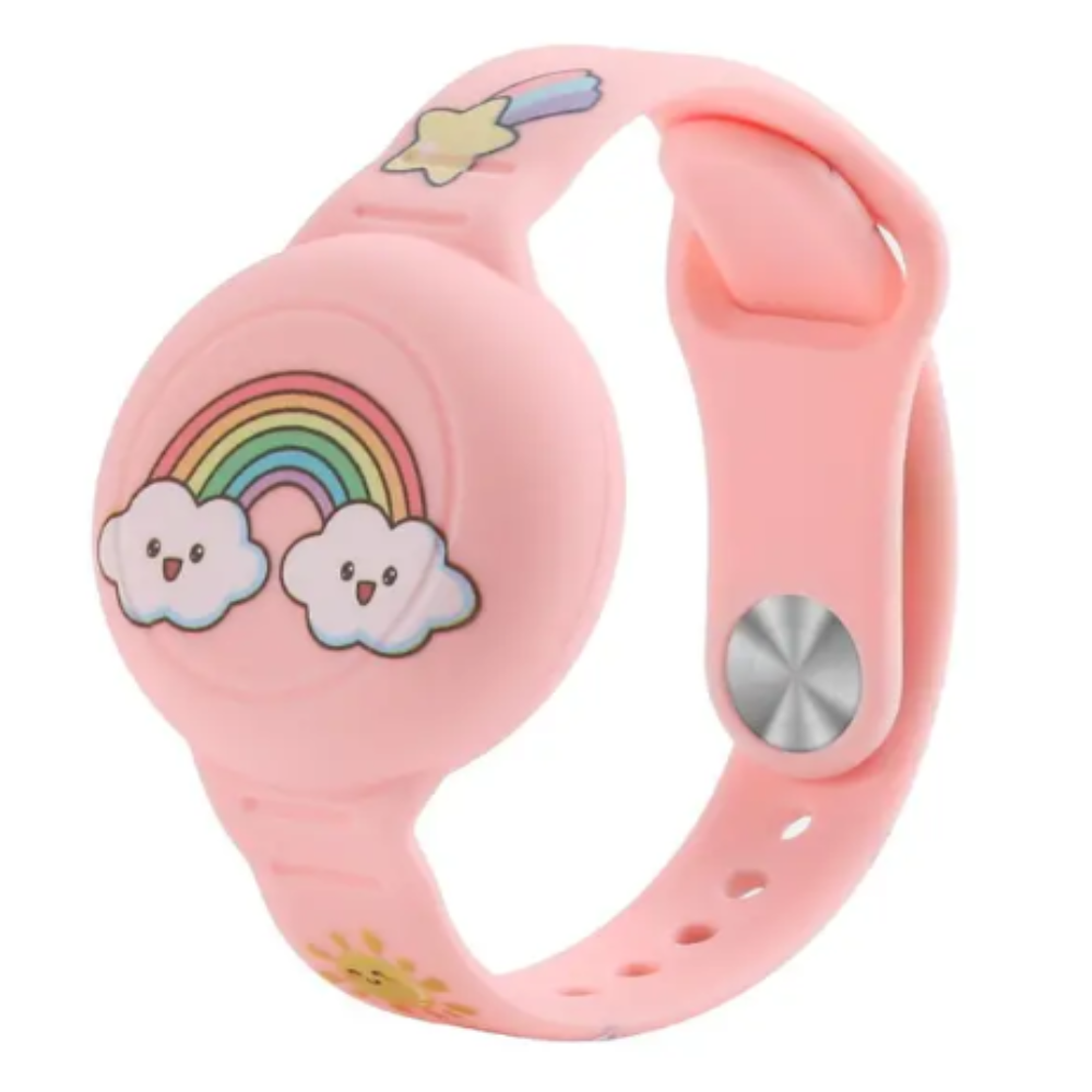 Vue latérale du bracelet enfant, ajustement confortable