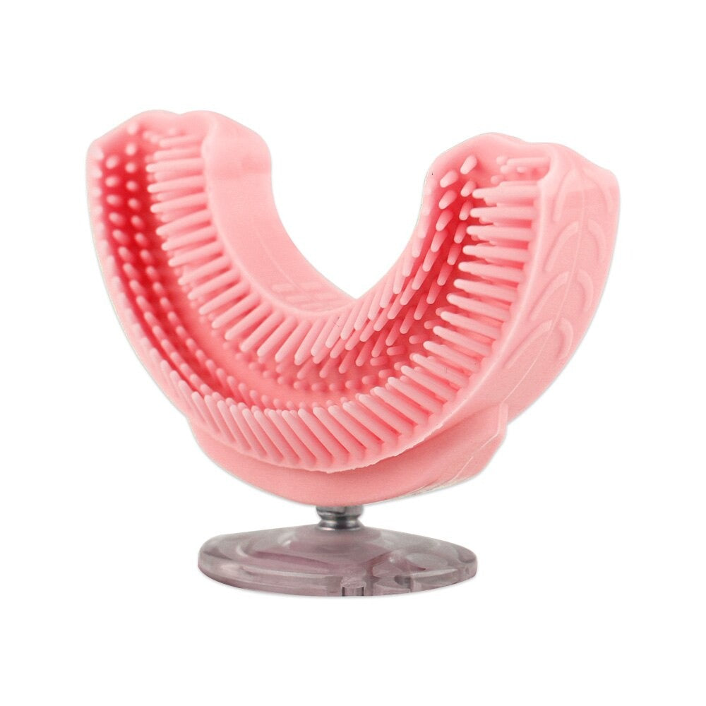 Détail de la tête de brosse douce et sans BPA