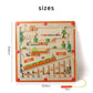 Ensemble de puzzle magnétique en bois pour enfants